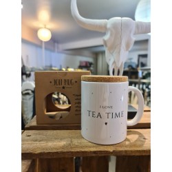 Mug avec couvercle Tea Time